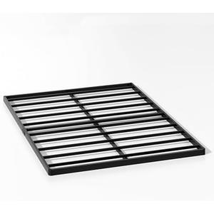 SHLAND Queen Box Spring 2 Inch Low Profile Bunkie Board Bed Slat Replacement with Fabric Cover, Sturdy Metal Structure, Mattress Surpoort Base, Noise Free, Easy Assembly