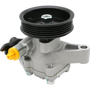 Chefull 21-5354 Power Steering Pump with Pulley Compatible with 2003-2006 Hyundai Santa Fe 2003-2006 Kia Sedona, 57100-26500
