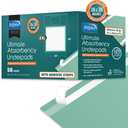 Inspire Super and Ultra Absorbent Disposable Bed Pads, 36" X 36", Pack of 50 with Adhesive, XXL