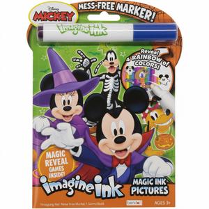 Mickey Mouse Halloween Imagine Ink Book