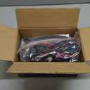 Driving Fog Lights Lamps Replacement for 20032008 Toyota Matrix, 20032008 Pontiac Vibe, 20042010 Scion TC with 9006 12V 51W Halogen Bulbs& Wire harness kit (Clear Lens)