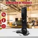 8629 Wheel Hub Removal Tool, Wheel Bearing Removal Tool, Wheel Hub Removal Tool, Replace for ATD Tools. Compatible with All Axle Stud Hubs with 5, 6 and 8 Bolts, with Nuts and Washers