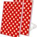 Red Light Therapy Lamp, Red Light Therapy for Body, Infrared Light Therapy Panel for Face with Stand, 660nm Red and 850nm Near Infrared LED Red Light Therapy Device at Home for Face and Body (2 Pack)