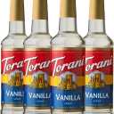 Torani Syrup, Vanilla, 25.4 Ounces (Pack of 4)