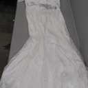 Women's Lace Mermaid Bridal Wedding Dresses, Size 16