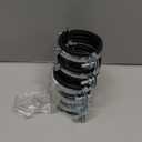 Repa Market 2" Inch Pack of 5 Adjustable Split Ring Pipe Hanger Clamp  Heavy-Duty Pipe Bracket Support  Adjustable Clamps for Plumbing & HVAC  Screw Clamps Fit Copper, PVC, Steel Pipes