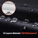 Chevrolet Equinox Car Cover 100% Waterproof All Weather, Gift with Towel, 10 Layers SUV Car Cover Custom Fit 2005-2026 Chevry Equinox, Full Exterior Covers Rain Sun UV Protection with Door Zipper.