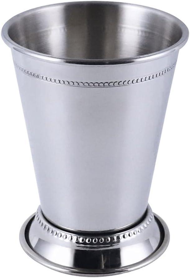 Vintage Mints Julep Cup Moscow Mules Cup Stainless Steel Cocktails Cup Tumblers Beer Mugs for Cocktails Mixed Drinks
