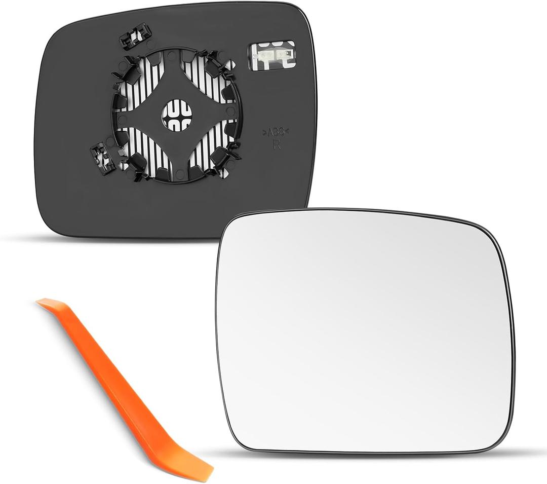 Passenger Side Mirror Replacement for Land Rover Discovery 4 2010-2014, Freelander 2 2011-2015, Right Side Mirrors Replacement Glass Land Rover LR4 LR2