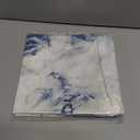 Blue and White Pillow Covers  Blue and White Decorative Throw Pillow Covers for Couch Sofa Living Room Bedroom 18x18 Inches Set of 2