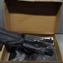 Projector Stand Tripod Adjustable, Laptop Height from 23.5 to 46.5 inches with Gooseneck Phone Holder, Floor for Office, Home, Stage, Studio, DJ Racks Holder Mount, 23.5inch-46.5inch (Black)