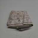 Runner Rug - 3x6 Kitchen Rugs Entryway Rug Runner Vintage Soft Floor Mat Non Slip Indoor Farmhouse Carpet for Bathroom Living Room Bedroom (3 X 6, Beige)