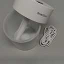 SmartDevil Small Humidifiers, 500ml Desk Humidifiers, Whisper-Quiet Operation, Night Light Function, Two Spray Modes,Auto Shut-Off for Bedroom, Babies Room, Office, Home (White)