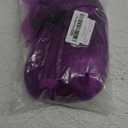 Purple Wig and Party Sunglasses, 12 Inch Dark Purple Bob Wigs for Women, Neon Glasses Short Wigs for Women - Bachelorette Party Wigs Decorations Favors (
Purplish Red
)