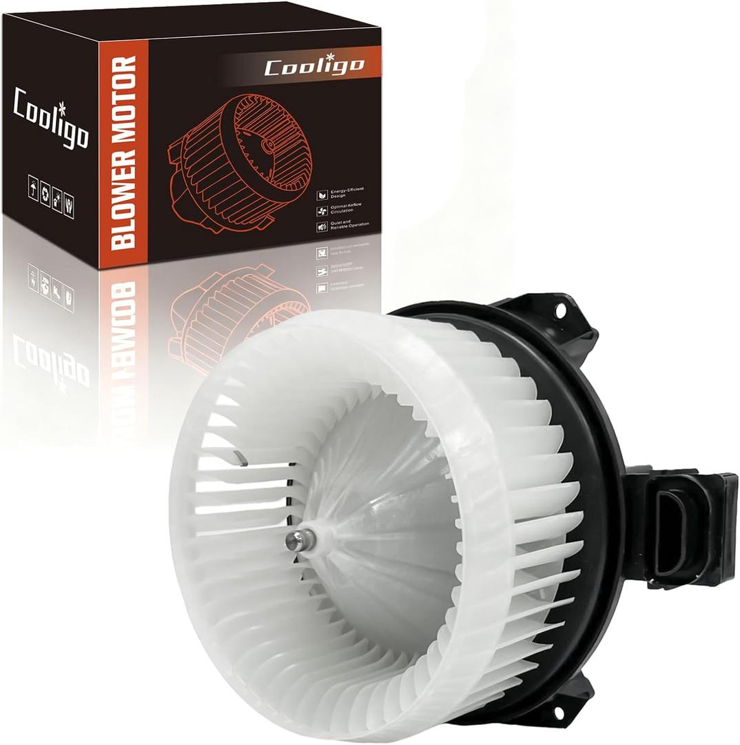 HVAC Blower Motor 700203 fit for Honda CR-V 2007-11, Odyssey 11-17, for Jeep Wrangler 2011-13, Compass/Patriot 2007-17, for Ford Edge 07-17, for Dodge Ram 1500 2500 3500, for Toyota FJ Cruiser 07-13