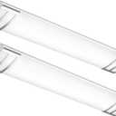 ANTLUX 4ft led Light Fixture 50W 5600lm LED Linear Flush Mount Light, 4000K, 4 Foot led Kitchen Ceiling Light fixtures for Living Room, Laundry, Replace Version 2 Pack