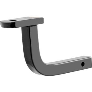 CURT 45014 Class 2 Trailer Hitch Ball Mount, Fits 1-1/4-Inch Receiver, 3,500 lbs, 3/4-Inch Hole, 5-Inch Rise