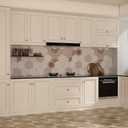 homdiy 10 Pack Cabinet Knobs Orange Drawer Knobs Solid Knobs, Cabinet Hardware Knobs for Kitchen Cabinets