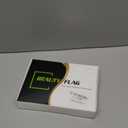 BEAUTY FLAG Mens Blonde Wig Short Straight Synthetic Blonde Hair Wigs For Male Guy Daily Wear Anime Costume Halloween Cosplay Party (Fit 21 Inch - 22.5 Inch Head Circumference)