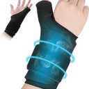 Tolaccea Thumb Wrist Ice Pack for Pain Relief, Soft Gel Cold Pack for Hot & Cold Therapy, Reusable for Injuries,Arthritis,Tendonitis,Carpal Tunnel,Swelling & Bruises - for Either Wrist