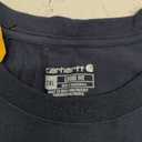 Carhartt Men's Loose Fit Heavyweight Short-Sleeve Pocket T-Shirt (XX-Large, Navy)