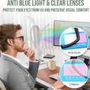 3 Pack Reading Glasses Spring Hinge Stylish Readers Black/Tortoise for Men and Women (Multicolor1)