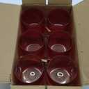 Kate Aspen Hobnail Beaded Drinking Glasses Vintage Glassware Set | Cocktail Glass Set, Juice Glass, Water Cups | Makes A Great Hostess Gift, Gift for Newlyweds (Red) (Beaded 10 oz.)