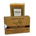 AyuRoots Coffee Soap Bar, | Crafted with Authentic Indian Craftsmanship | 3.88 oz of Naturally Handmade Vegan Soap for Face and Body (2)