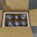 EDISHINE Low Voltage Landscape Lighting, 12V 3W 3000K Warm White, Electric Outdoor Bollard Lights with Connectors, Waterproof LED Pathway Driveway Walkway Lights Wired for Yard Garden