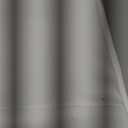 Joydeco Blackout Door Curtain for Doorway Privacy 78 Inches Long, Grommet Closet Curtain for Open Closet, Room Divider for Bedroom Living Room (White, 40Wx78L, 2 Panel)