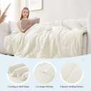 SameBed Cooling Comforter Twin/Twin XL Size, All Season Blanket for Hot Sleepers, Lightweight Comforter for Night Sweats, Double-Sided Cooling Bedding for Bed, Sofa, Office, Camping (Beige,68"*80")