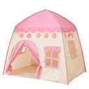 Taysis Cute Princess Tent for Girls, Pink Castle Play Tent Playhouse for Children Indoor and Outdoor Fun, 51’’ x 40’’ x 51’’ (LxWxH)