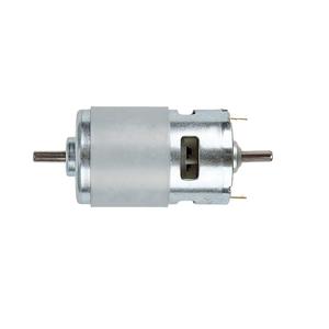 Micro DC 12V-24V 10000RPM 775 Motor Ball Bearing Large Torque Dual Output Shaft High Power Low Noise Brushed DC Motor for Electrical Tools DIY