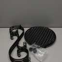 Metal Plant Stand, Heavy Duty Flower Pot Stand 17" Tall, Single Planter Holder for Indoor, Outdoor, Garden, Patio, Porch, Balcony, Home Decor, Black(1 Pack)