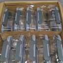 KOMUEE 10 Packs 30oz Glass Meal Prep Containers 2 Compartments,Glass Food Storage Containers with Lids,Airtight Lunch Bento Boxes,Microwave,Oven,Freezer and Dishwasher Safe (Gray)