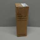 PROBTTL 40 oz Glass Tumbler with Handle - Sports Clear Borosilicate Glass Water Bottle with Straw, Silicone Sleeve, 2 Lids - Handle Spout & Bamboo Straw Lid, Fits Car Cup Holder, Leakproof (Olive)