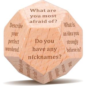 Ice Breaking Team Games for Women Men Coworker Colleague Ice Breaking Dice Game Team Office Gifts Conversation Starter Gifts for Her Him Friends Team Building Work Office Gifts for Women Men Birthday