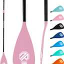 Niphean Sup Paddle, Adjustable Paddle Board Paddles, Lightweight Kayak Paddle, Detachable Stand Up Paddle Board Accessories Oars with Aluminum Alloy Shaft and Fiberglass Blade, 3 Piece, 66’’-82’’