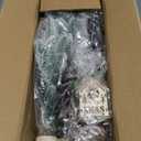 Small Tabletop Christmas Tree with Lights Warm Wooden Base for Xmas Tabletop Christmas Tree for Holiday Home Decoration (Blue)