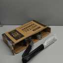 Zober Pants Hangers Non Slip - 20 Pack Open Ended Pants and Jean Hangers for Closet - Space Saving Clothes Hanger - Strong, Durable, Metal Pant Hangers (Black) (Chrome)