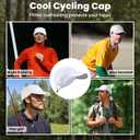 Mesh Baseball Caps for Men Womens - Quick Dry Breathable Trucker Hat - Running Hat for Outdoor Sports Workout (White)