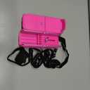 Nattork Adjustable Little Kids Ice Skates with Double Runner for Beginners Toddlers Ice Hockey Skates Strap Fastening Comfortable (Pink)