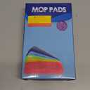 6 Pack Reusable Mop Pads Compatible with Swiffer PowerMop, Wood Floor Pads Microfiber Mop Replacement Refills Machine Washable for All Floor Surfaces