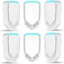 6Pcs Air Ionizer Plug In Air Purifier with Negative Ion Generator,2026 Air Ionizers for Home&Dust Mites,Quiet Mini Air Freshener for Home,Office,Basement,Air Purifiers for Odor,Dust,Smoke,Pets Smell