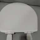 Bemis 730SLEC Slow Close Toilet Seat, Easy Clean Hinges and Durable Plastic Seat, Made in USA, Round, White
