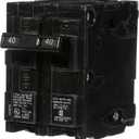 Siemens Q240 40-Amp Double Pole Type QP Circuit Breaker, Black