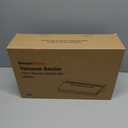 Bonsenkitchen Vacuum Sealer Machine, Stainless Steel Food Sealer Vacuum Sealers with 1 Roll & 5 Bags, 5 Food Vacuum Modes, Built-in Cutter & Bag Storage (Silver Black)