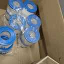 Type vi spa Filters and hot tub Filters Replacement Cartridge for Inflatable hot tubs requiring Type VI Filters, 4.2 x 3.1 inches (12 pcs)