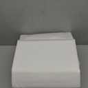 THREAD SPREAD 100% Egyptian Cotton King Size Sheets Set - Luxury 1500 Thread Count Egyptian Cotton Sheets King Size, Silky Soft, Cooling, Sateen Weave 17" Deep Pocket Bed Set - White