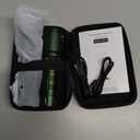 Banral Flashlights High Lumens Rechargeable, Super Bright Long Range Small Powerful Flashlight, 6 Modes LED Tactical Pocket Waterproof Flash Light for Home Emergency (2, Green)